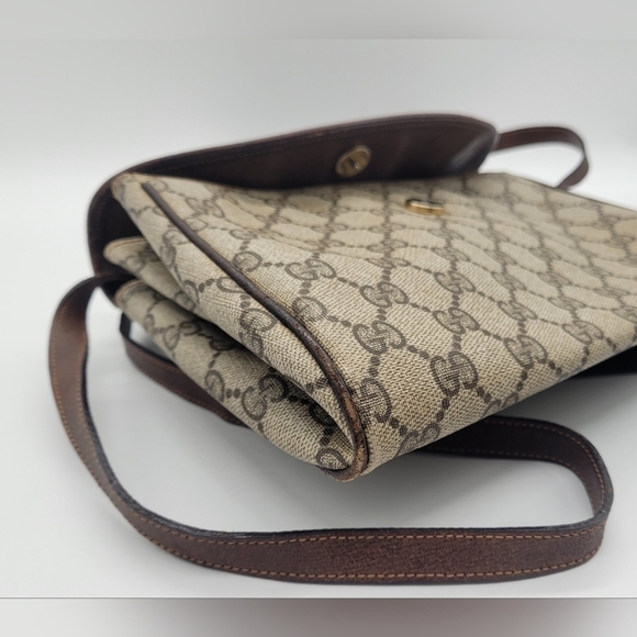 Rare Vintage GUCCI GG Supreme Crossbody Shoulder Clutch Bag 001 059 1923​​​ - Picture 9 of 12